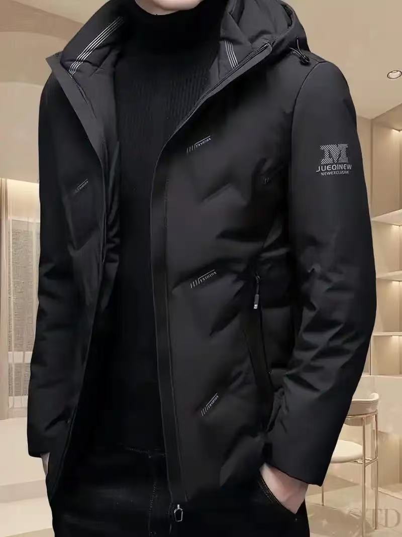A1（益尚）男款商务户外秋冬时尚潮流精品男装加绒加厚保暖服外套