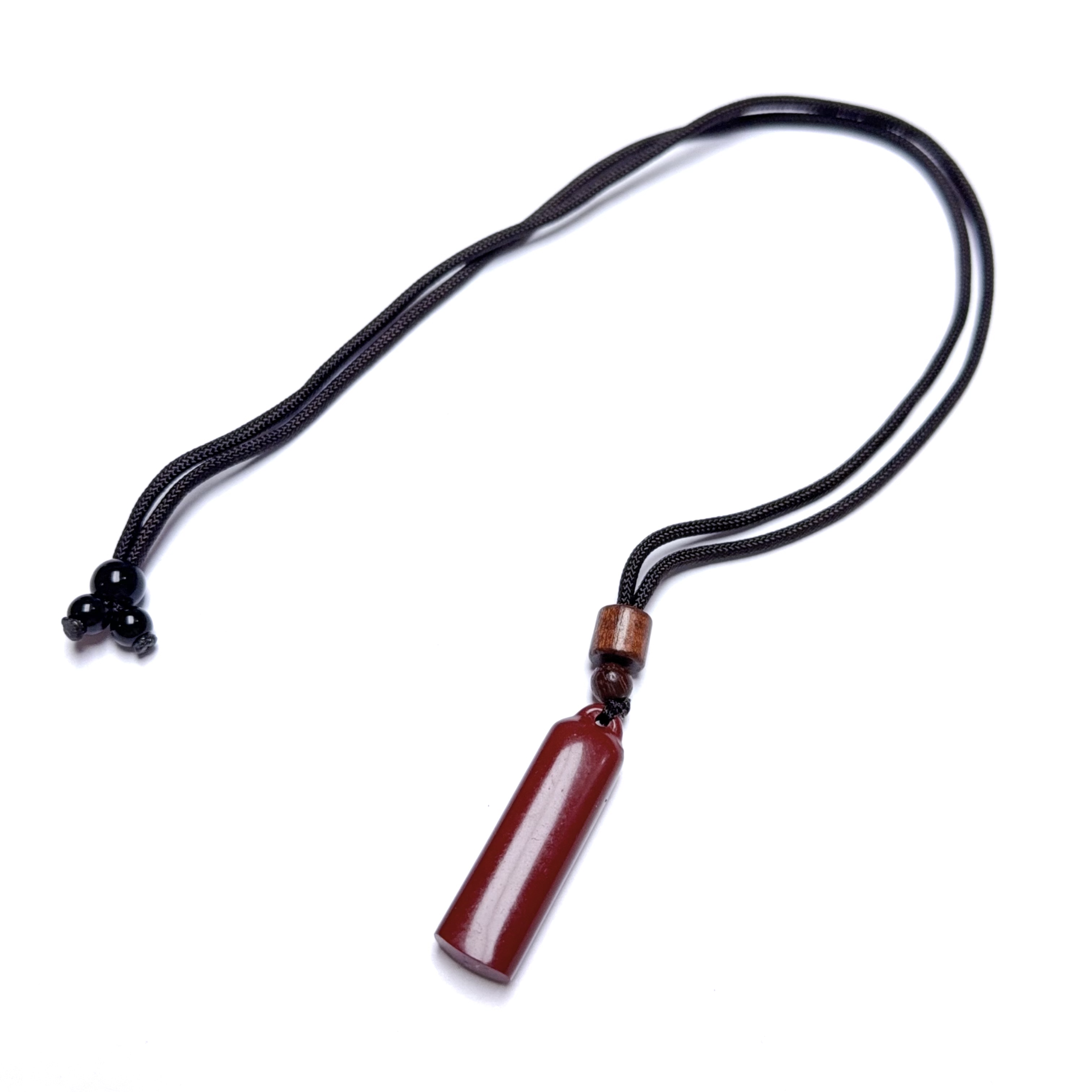 含辰砂工艺品E094 精美珠宝吊坠 尺寸40*12mm