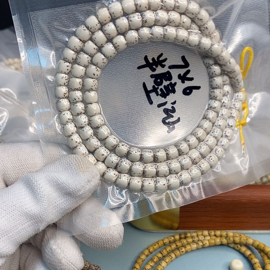星月菩提手串76半壁留白头货108