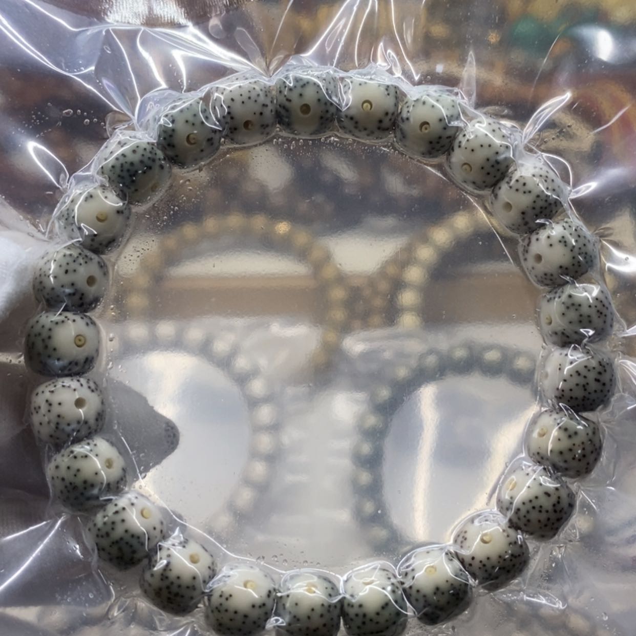 【闪购商品】星月菩提手串青花瓷双白