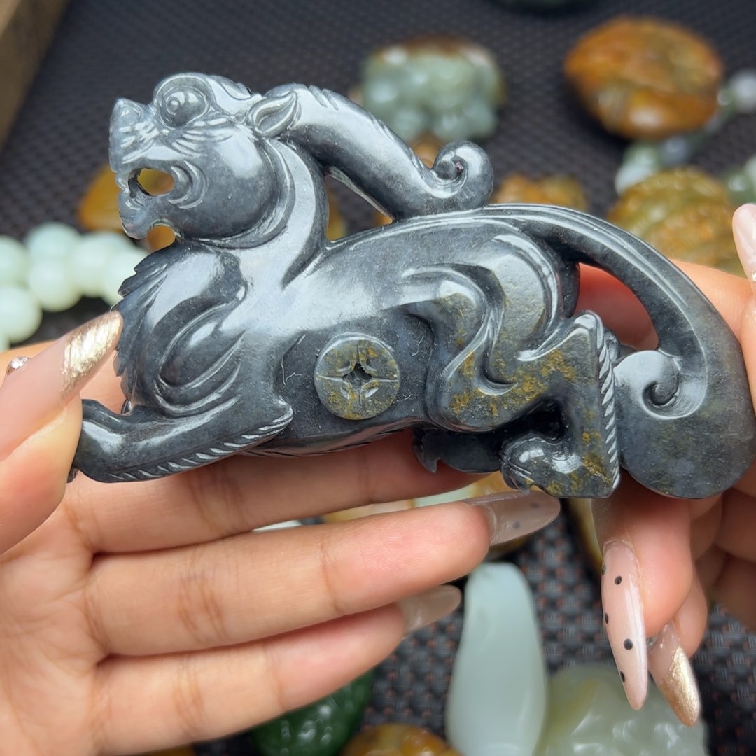 和田玉吊坠未镶嵌