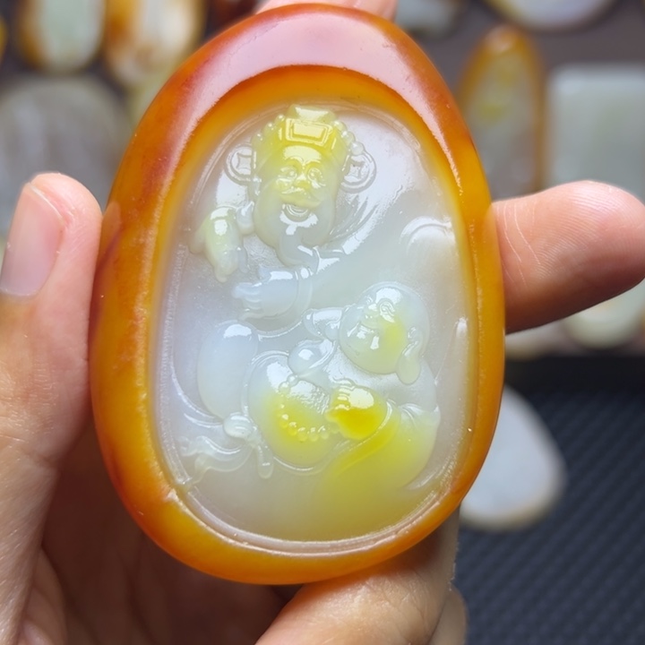 颈饰未镶嵌和田玉