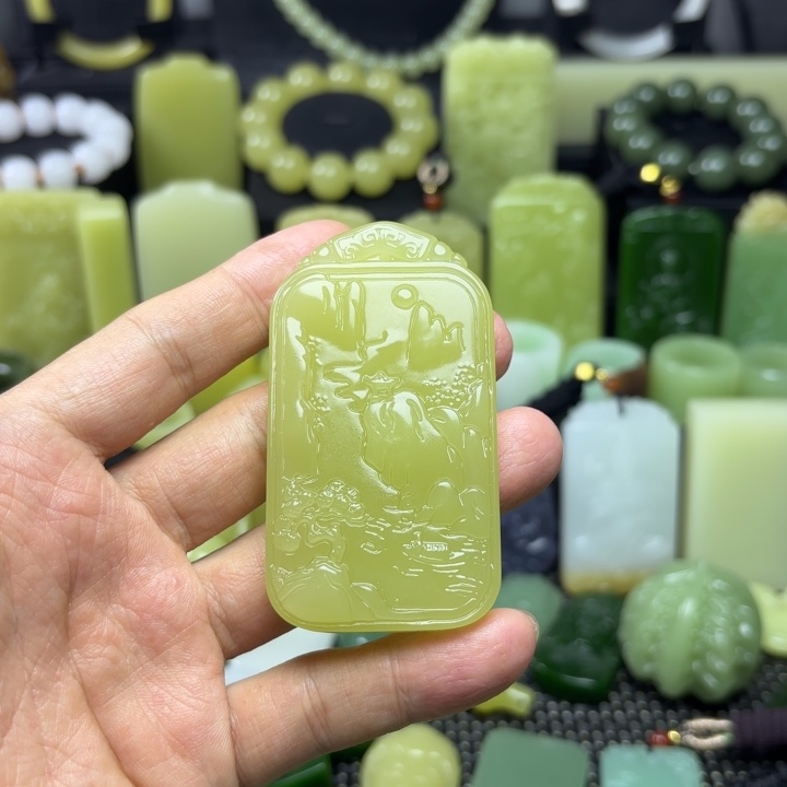 【闪购商品】和田玉未镶嵌颈饰