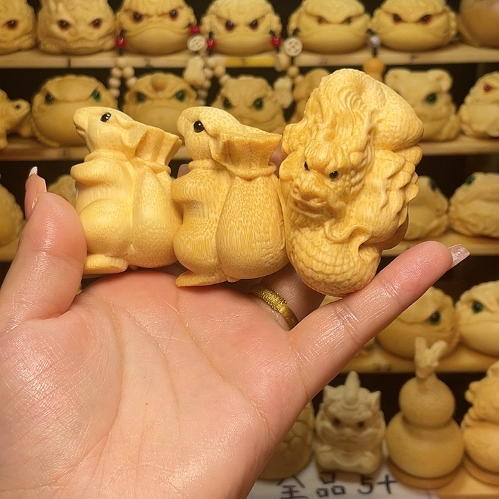 破***军鼠来宝一对+盘龙+油刷