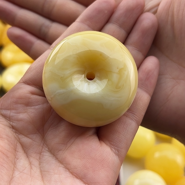 琥珀裸石未镶嵌琥珀蜜蜡