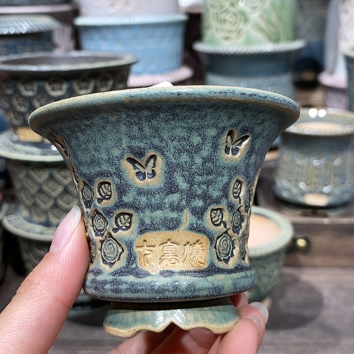 七里烧陶瓷02-19-073内口7