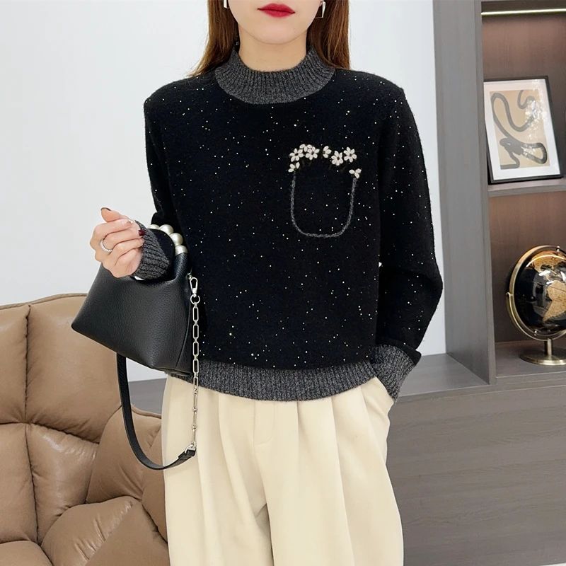 A1611套头时尚气质外套