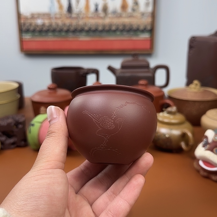宜兴紫砂主人杯杯