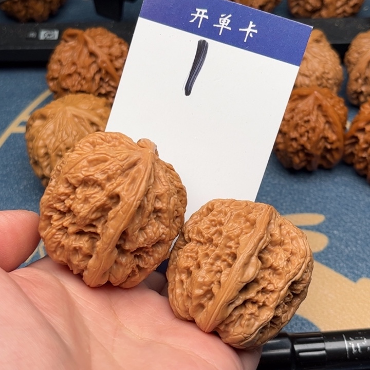 文玩核桃吊坠将军榜 43精修 1