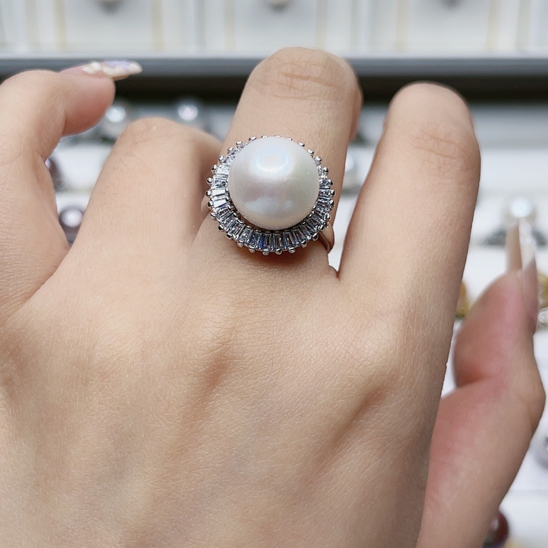 淡水珍珠戒指未镶嵌