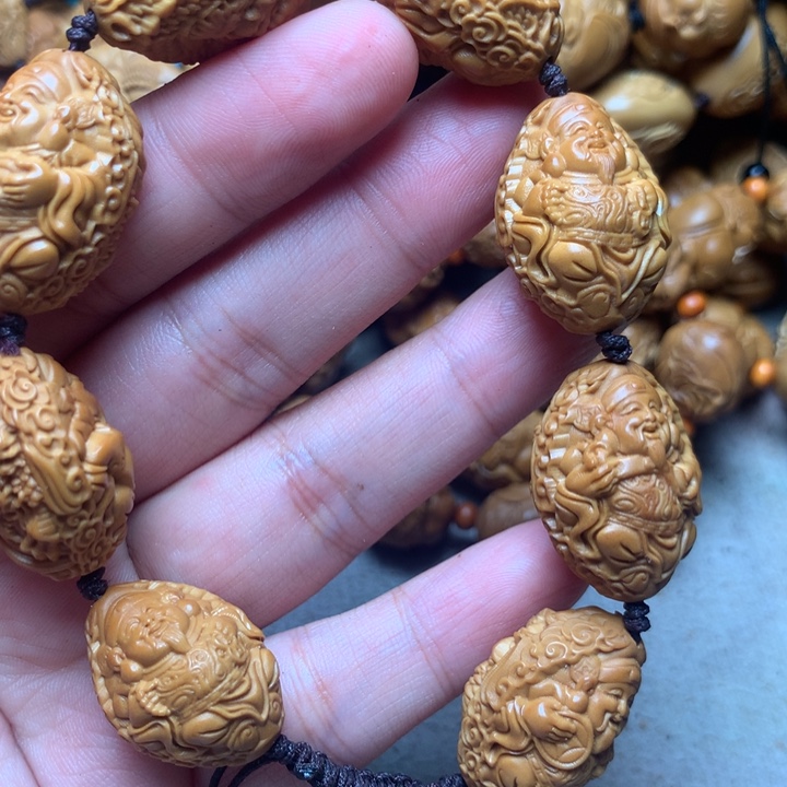 橄榄核手串/手链头一次