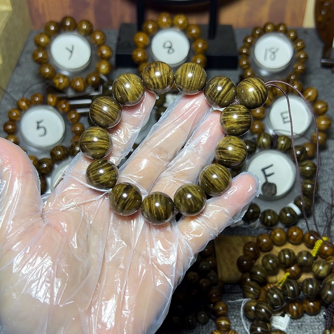 阴沉木手串/手链阴沉1.8凤尾