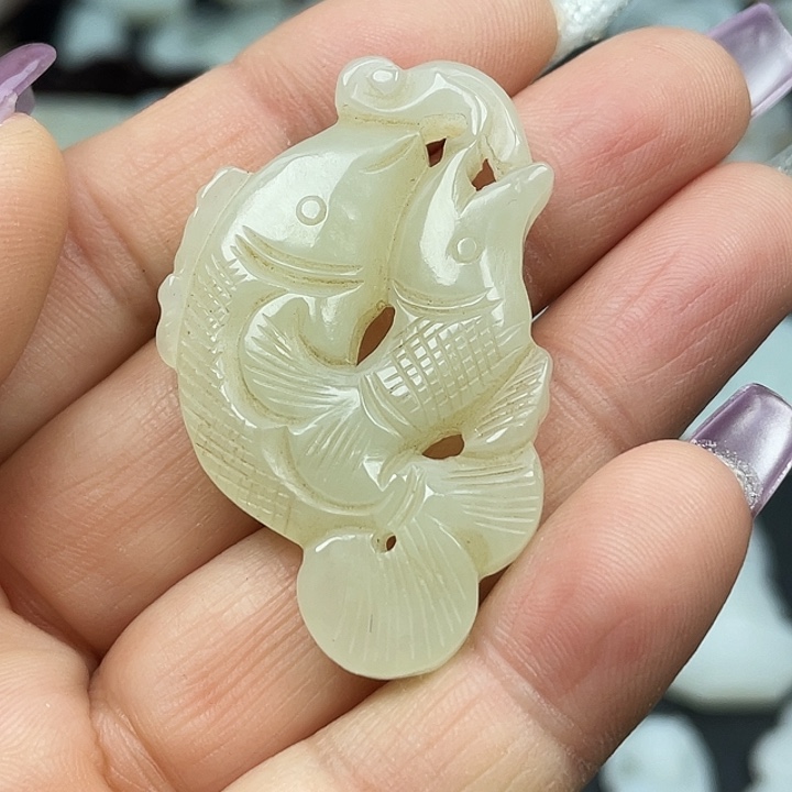 和田玉挂件未镶嵌