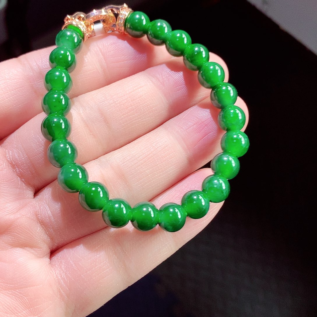 翡翠手链未镶嵌天然翡翠手链未镶嵌