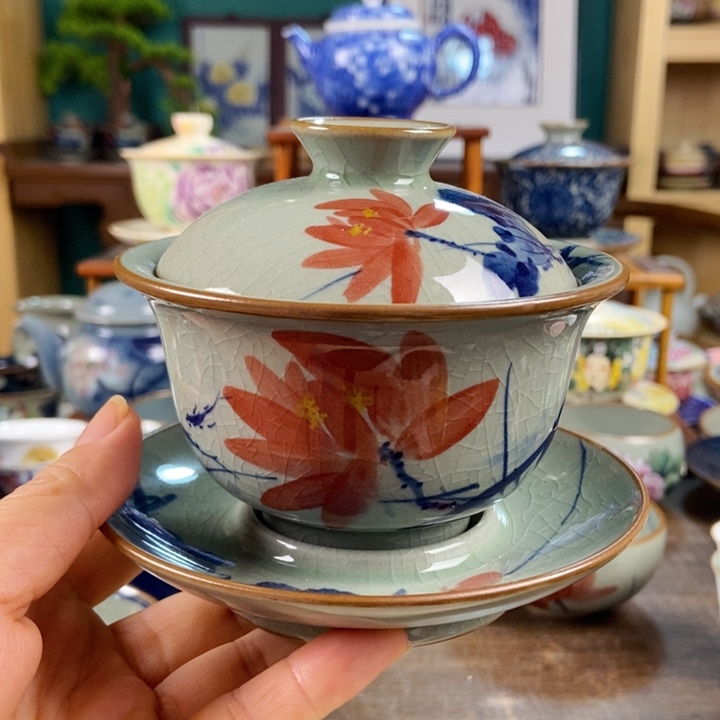 瓷片手工制作工艺精湛等特点