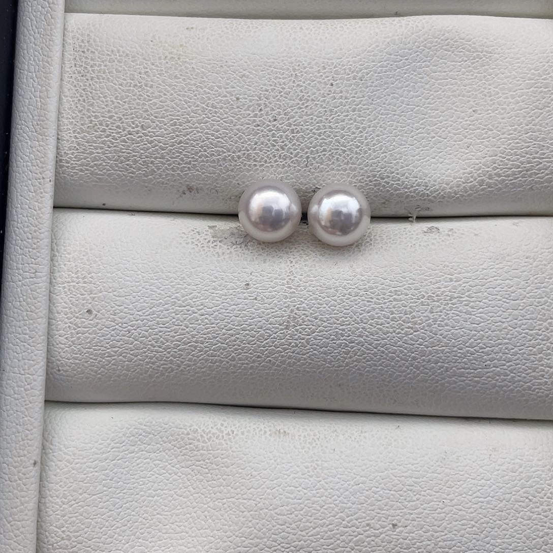 未镶嵌耳饰海水珍珠