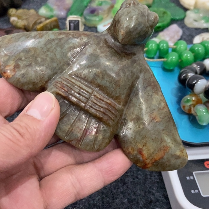 吊坠白玉菩提摆件