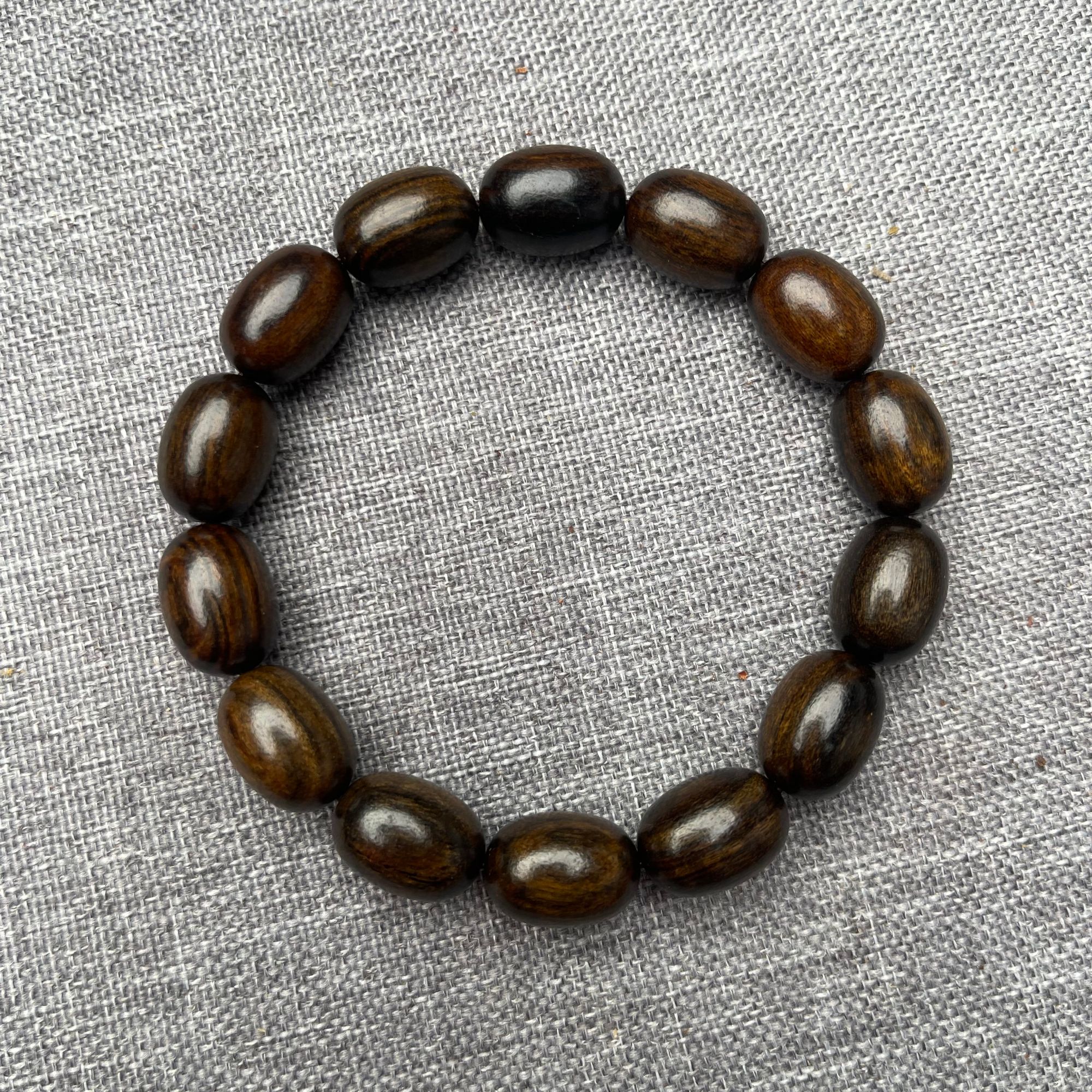 贡木枣珠1.2单圈手串（多样性发货）