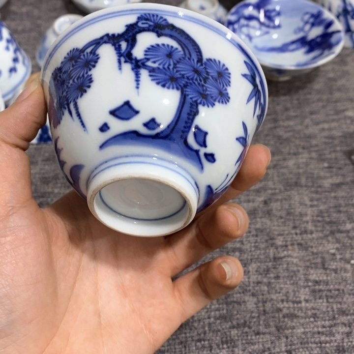 紫砂茶杯非常漂亮好看的碗