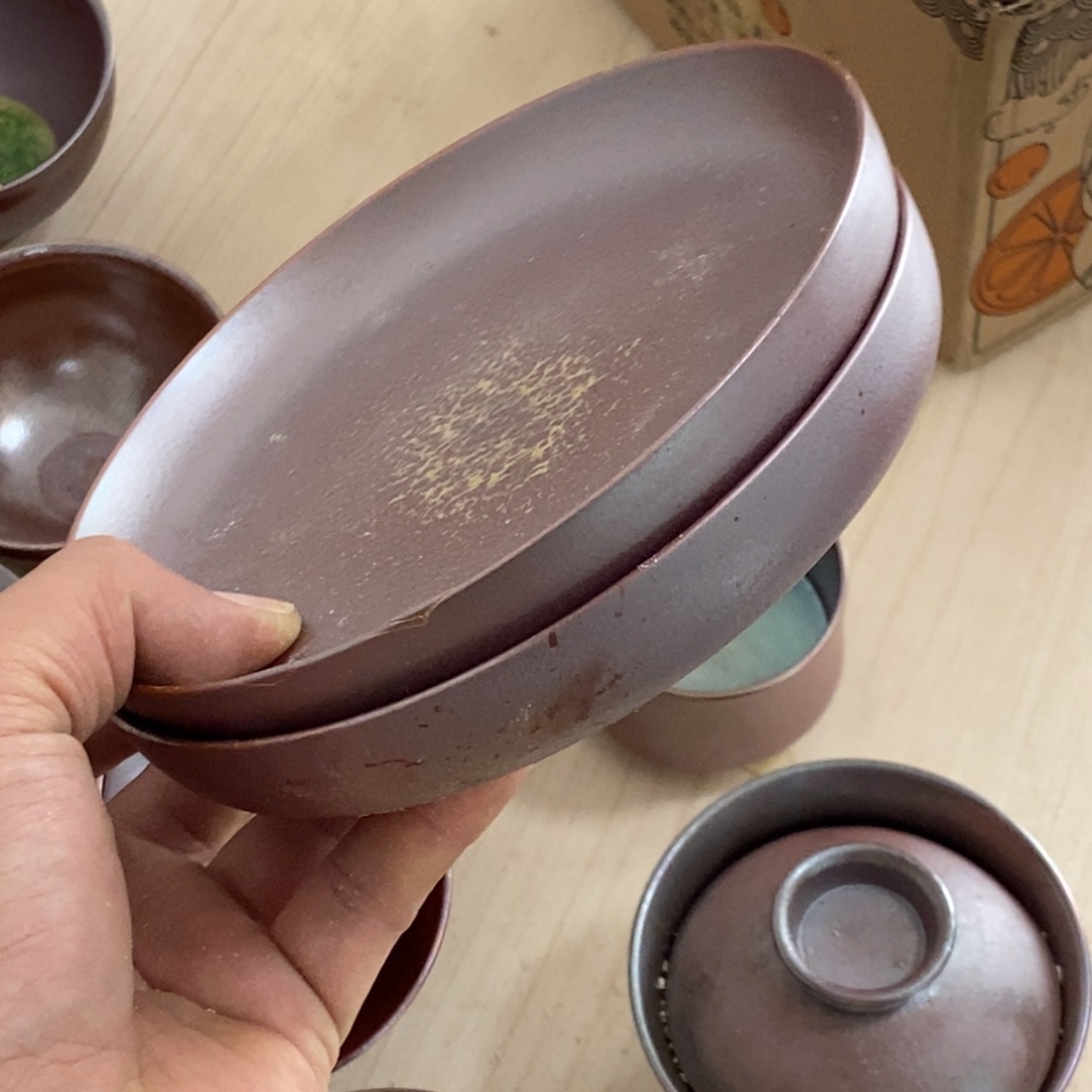 柴烧茶具陶瓷杯子