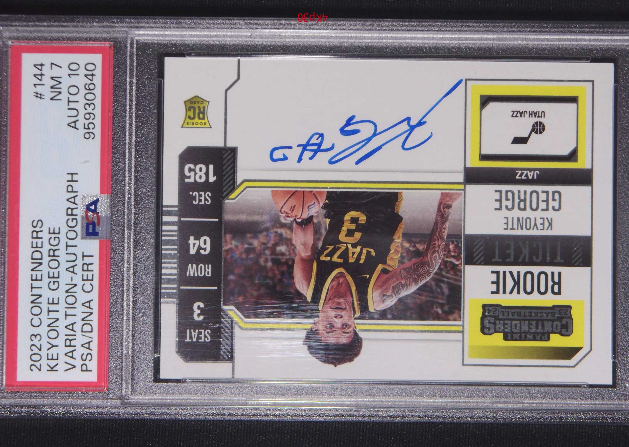 【直播开价】基昂特 乔治 PSA 签字 球星卡包邮