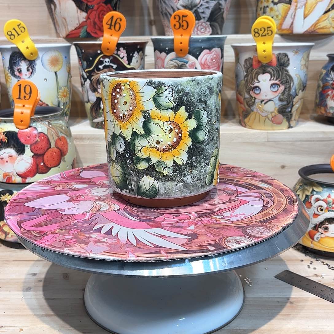 紫砂花盆手工花盆默认微瑕11/13