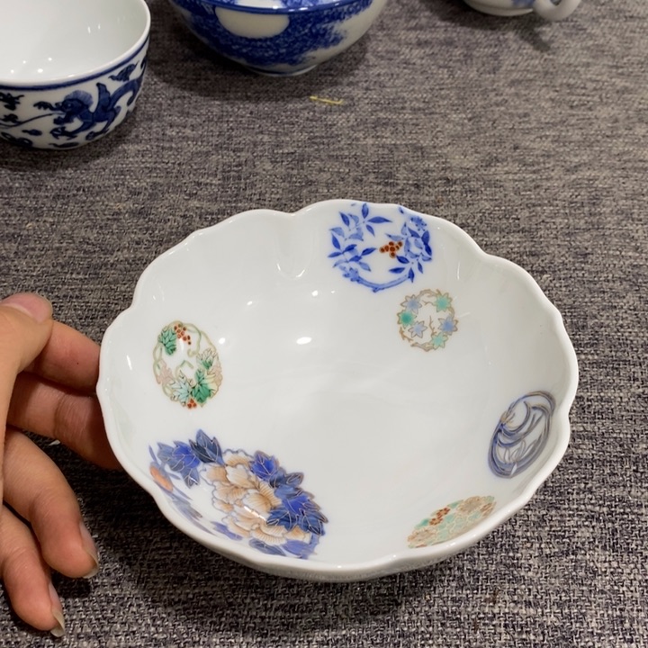 紫砂茶杯非常漂亮好看的碗