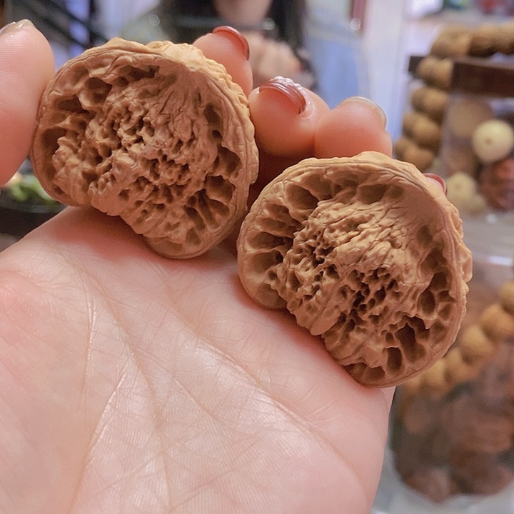 【闪购商品】文玩核桃把件43蛇头