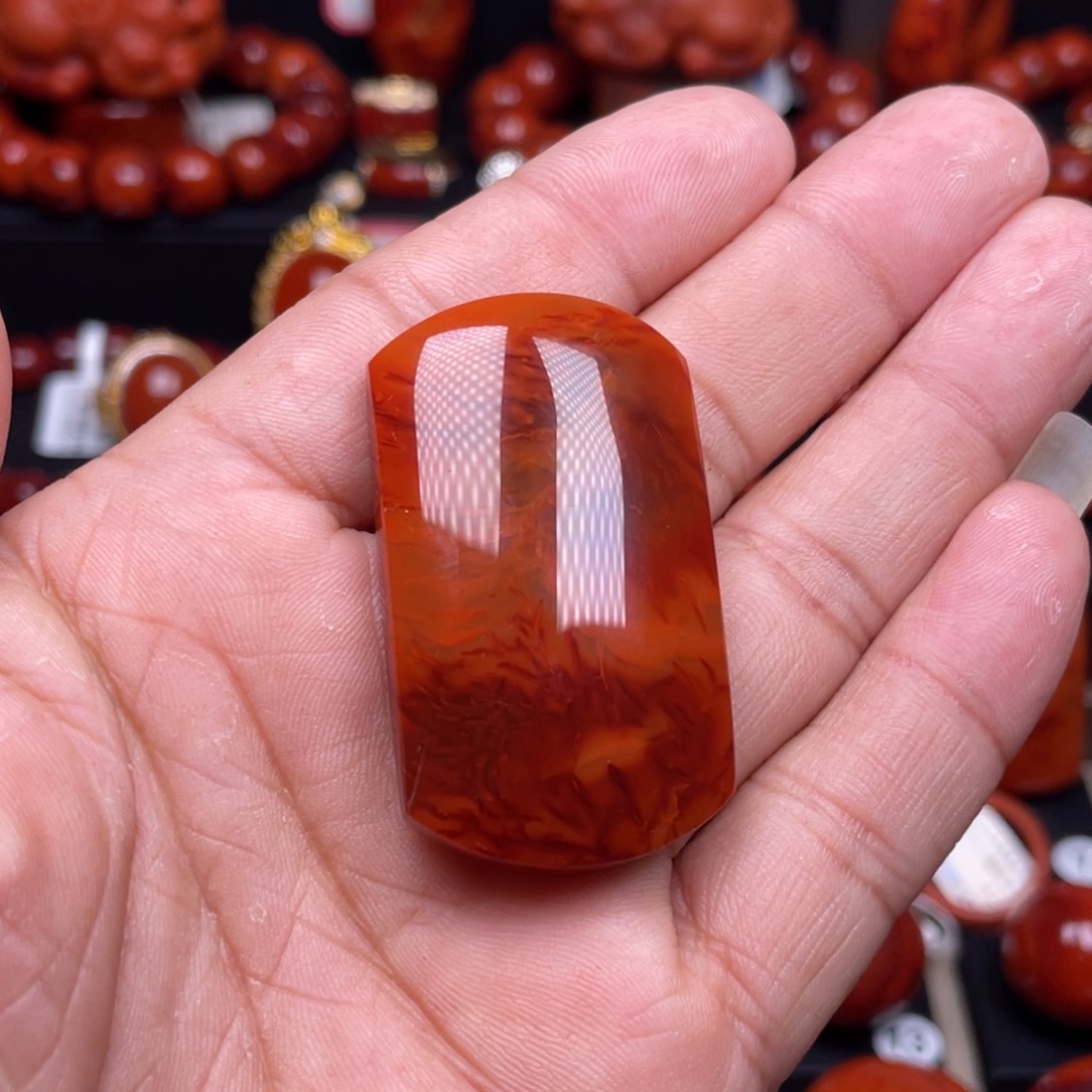 南红玛瑙珠宝奇石未镶嵌吊坠