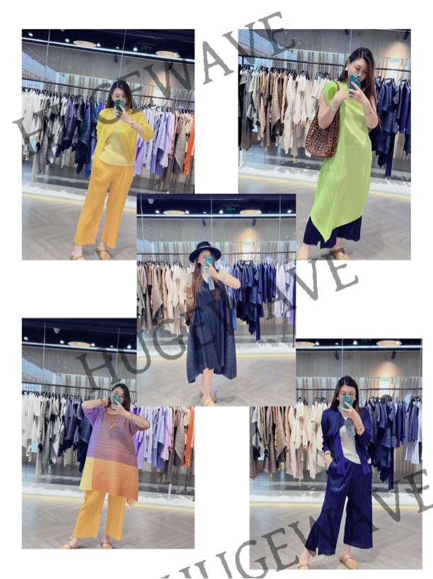 HUGEWAVE｜褶皱设计系列休闲风慵懒衣服