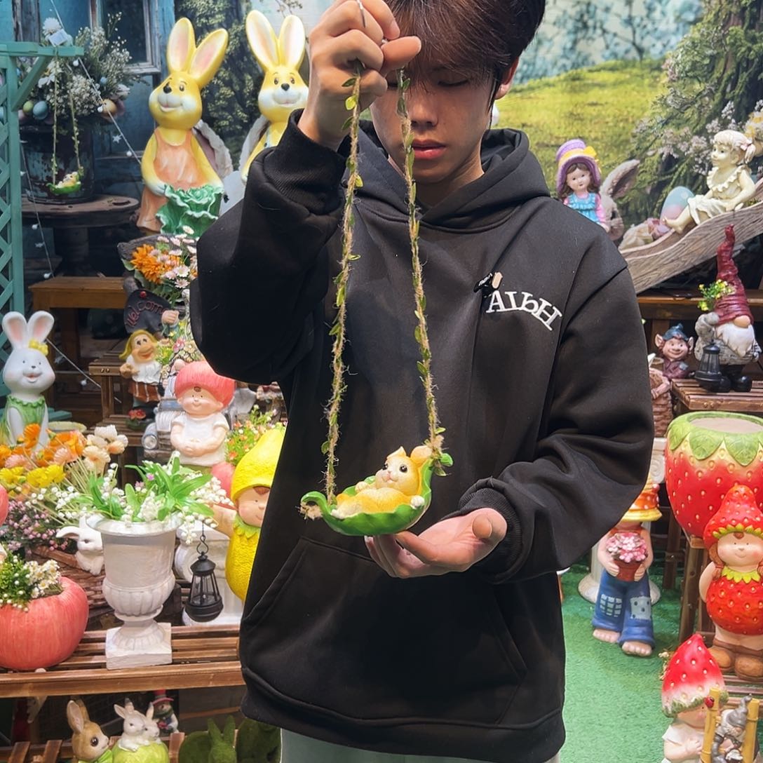 花园摆件红红火火