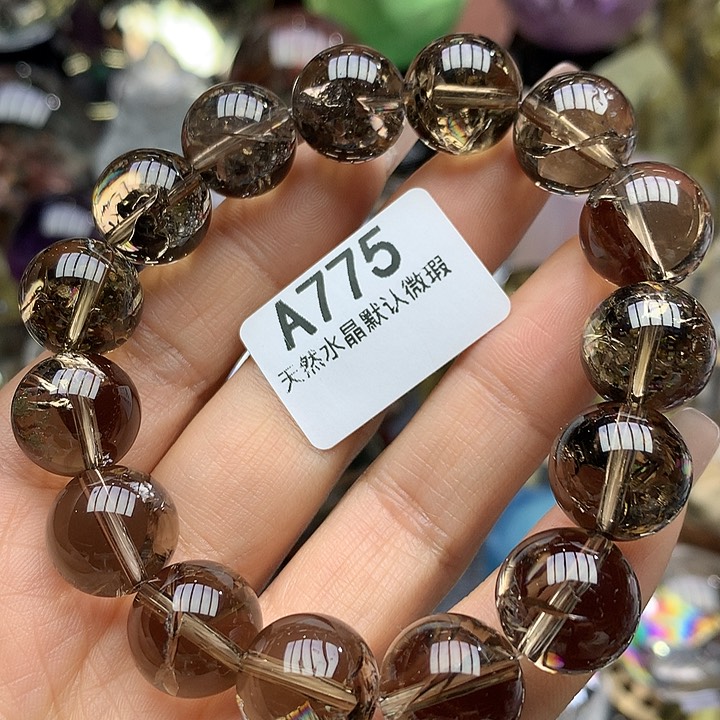 水晶手链14mm+未镶嵌水晶