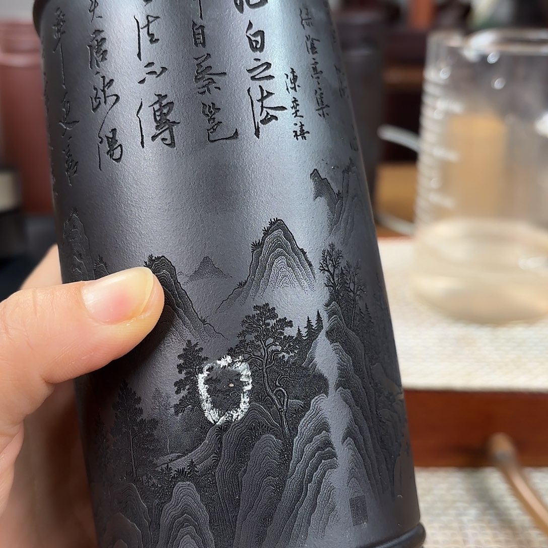 西***士紫砂茶杯宜兴紫砂杯