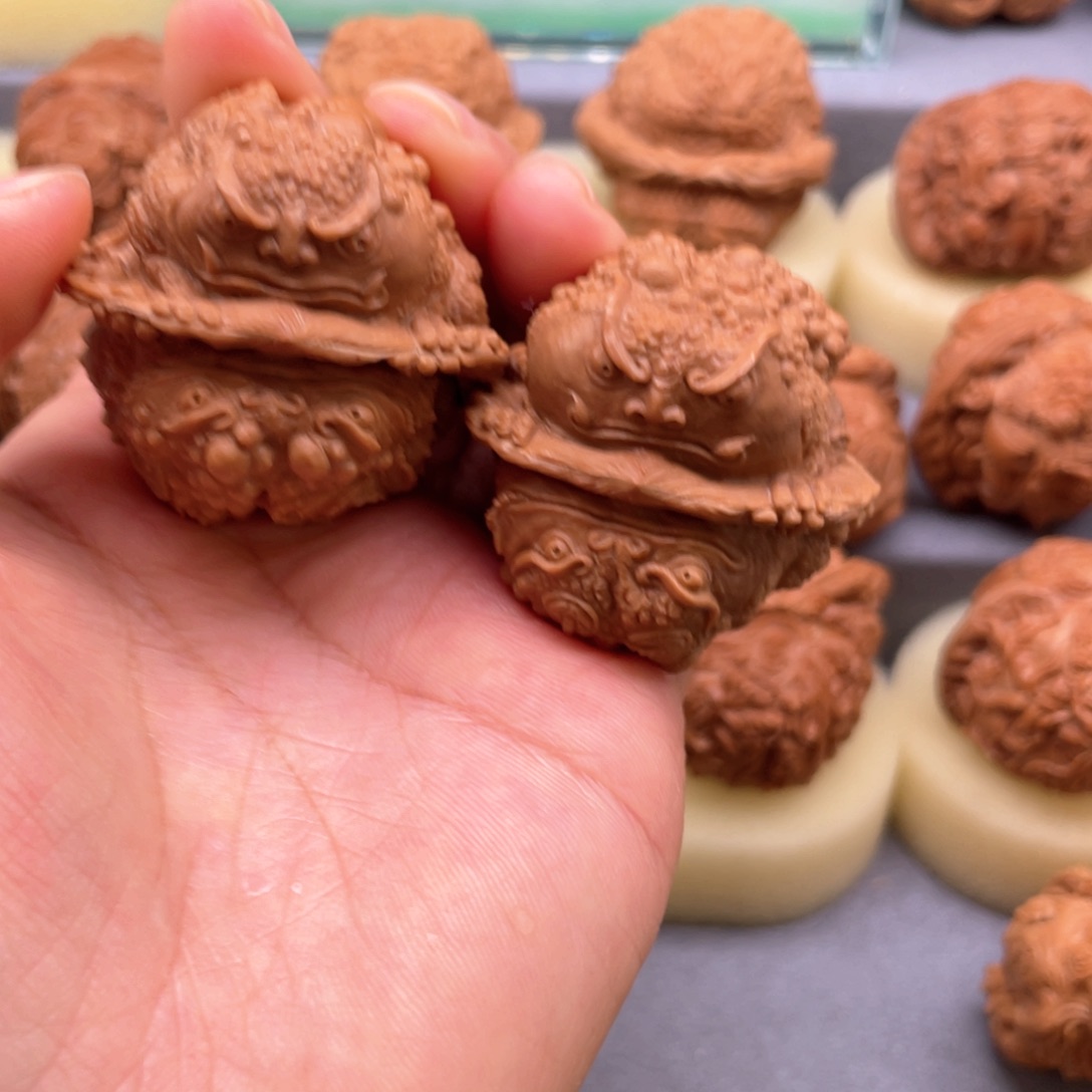 核桃手串/手链p*金蝉蛤蟆头40