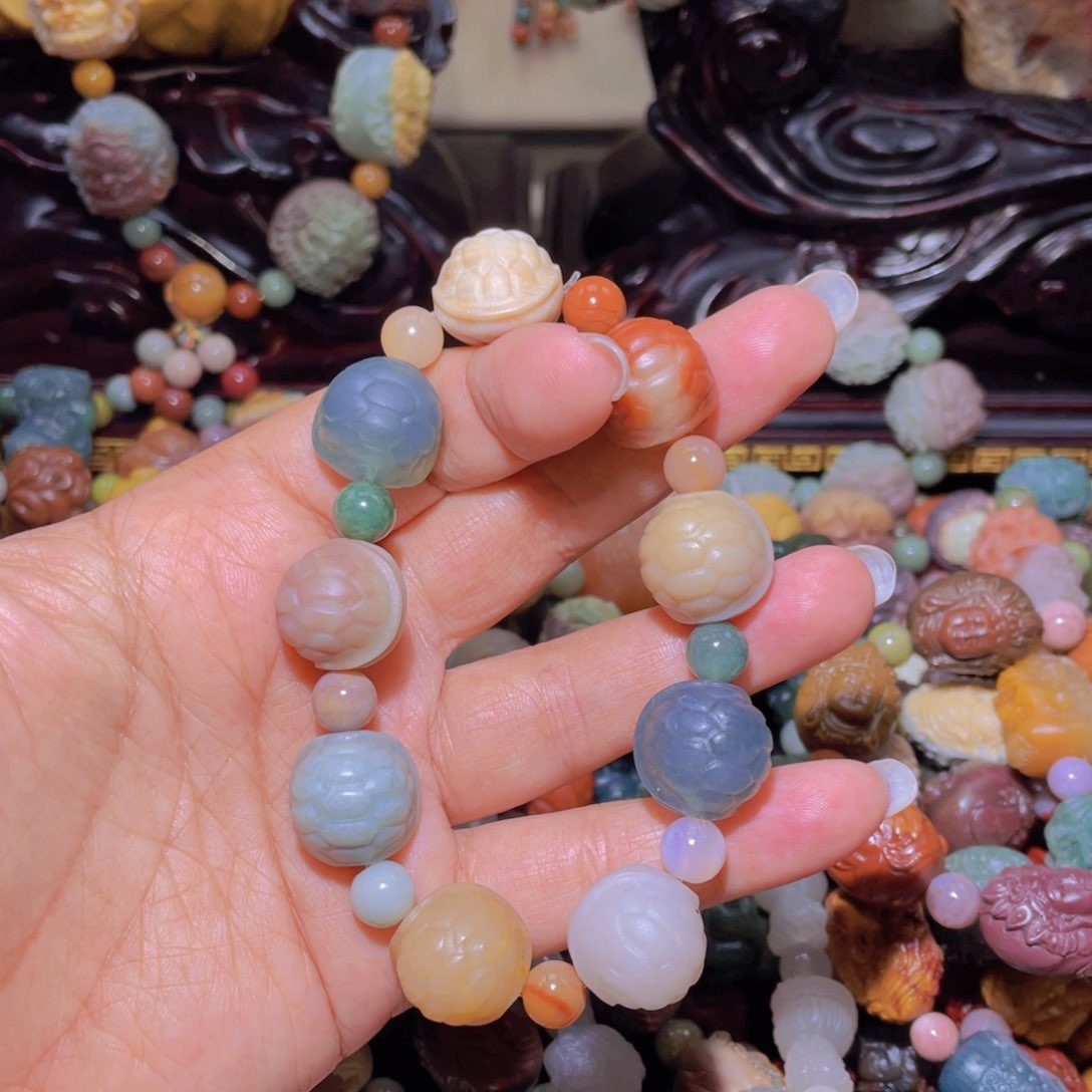 石英质玉手链未镶嵌