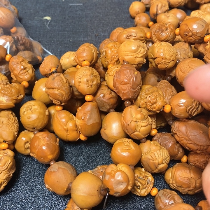 开***郝橄榄核手串/手链橄榄油刷