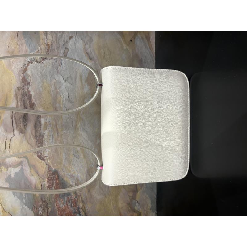 手工真皮包 19-551516-康-艾-奶昔白