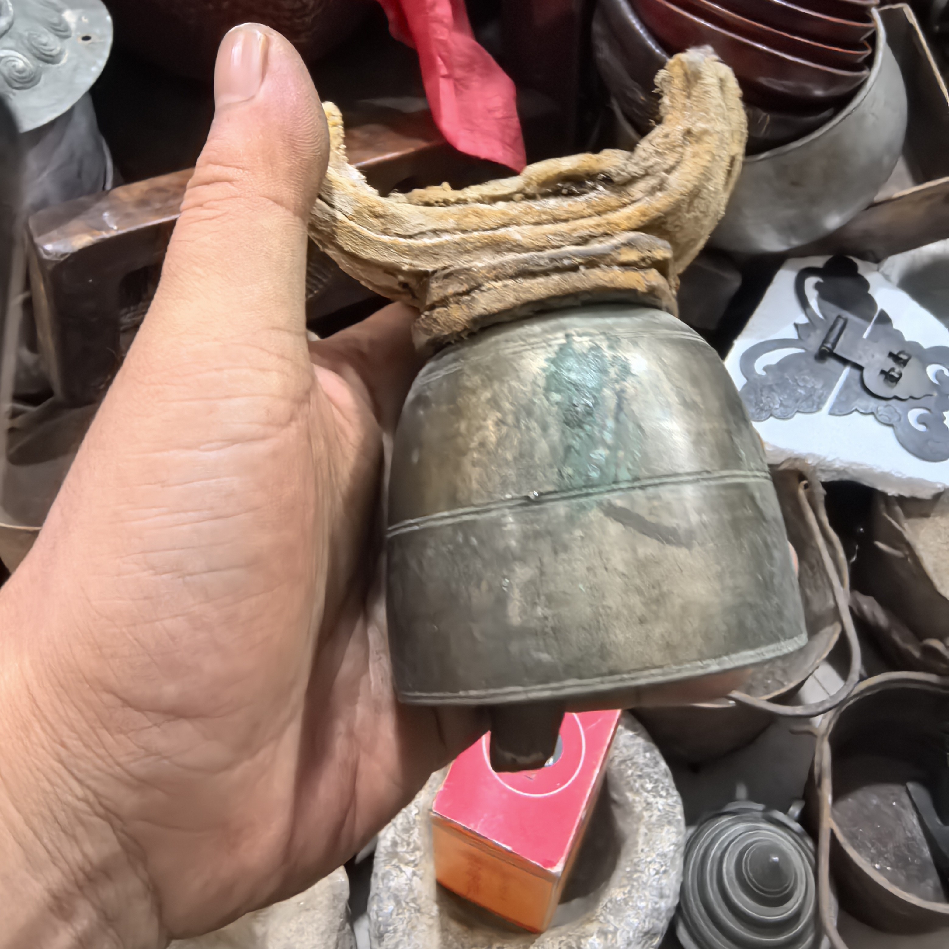 小铜件一个包邮一物一拍
