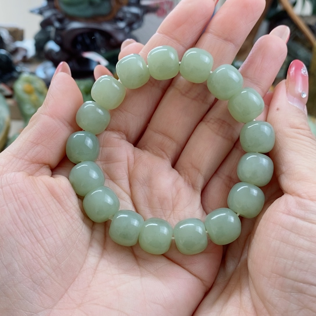 和田玉手链未镶嵌