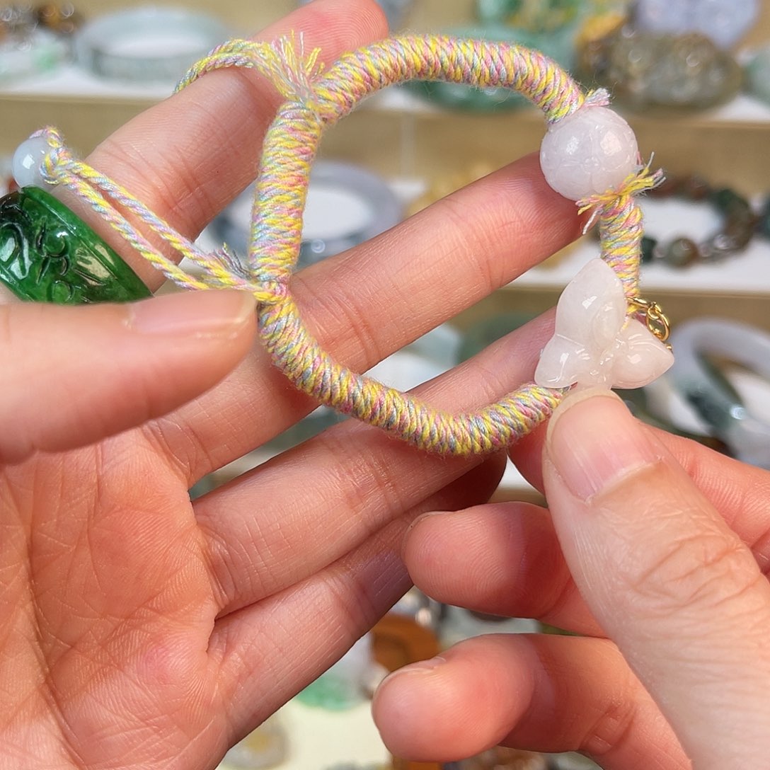 翡翠未镶嵌手链手链