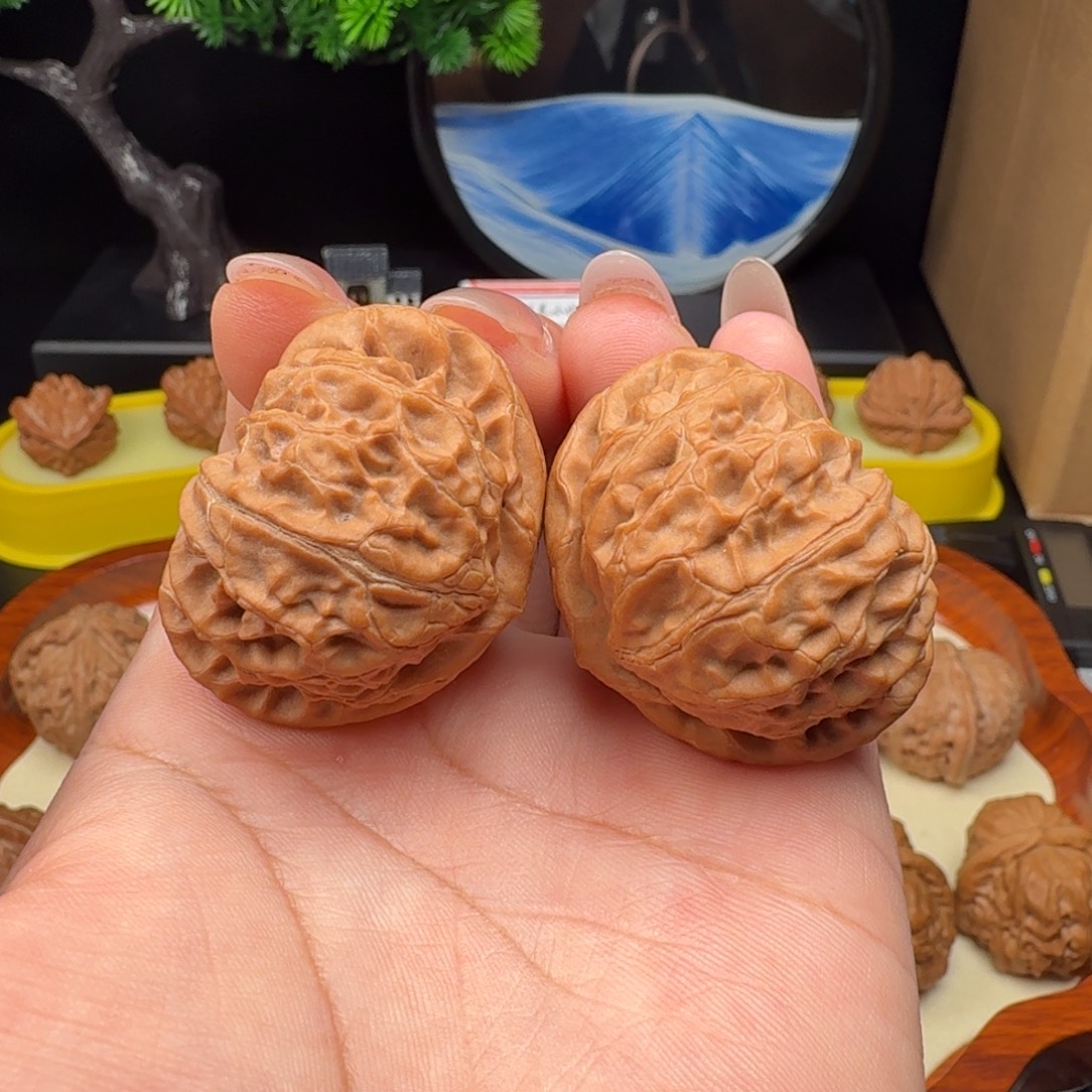 把件文玩核桃全品矮桩宫灯40