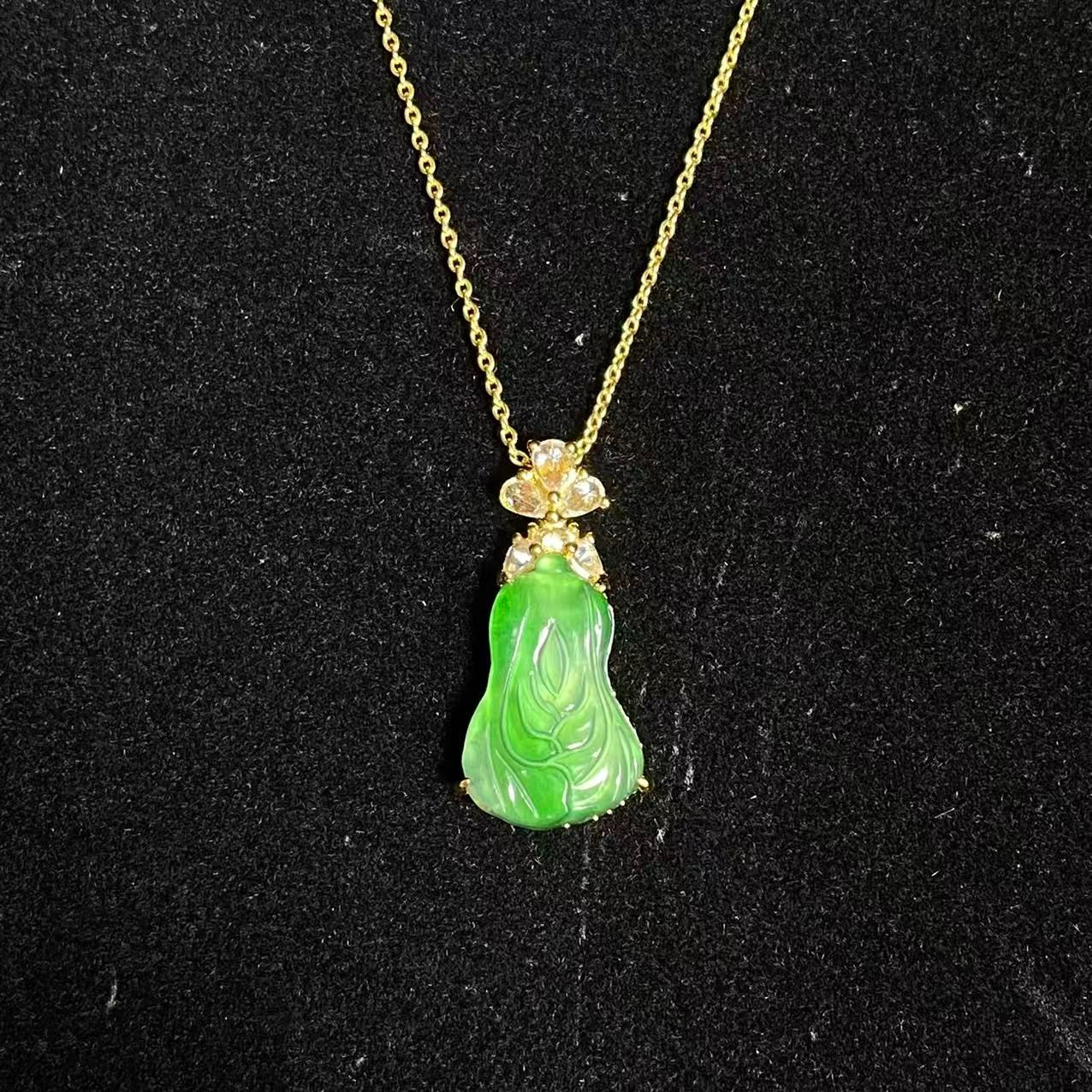 美爸优选翡翠吊坠001