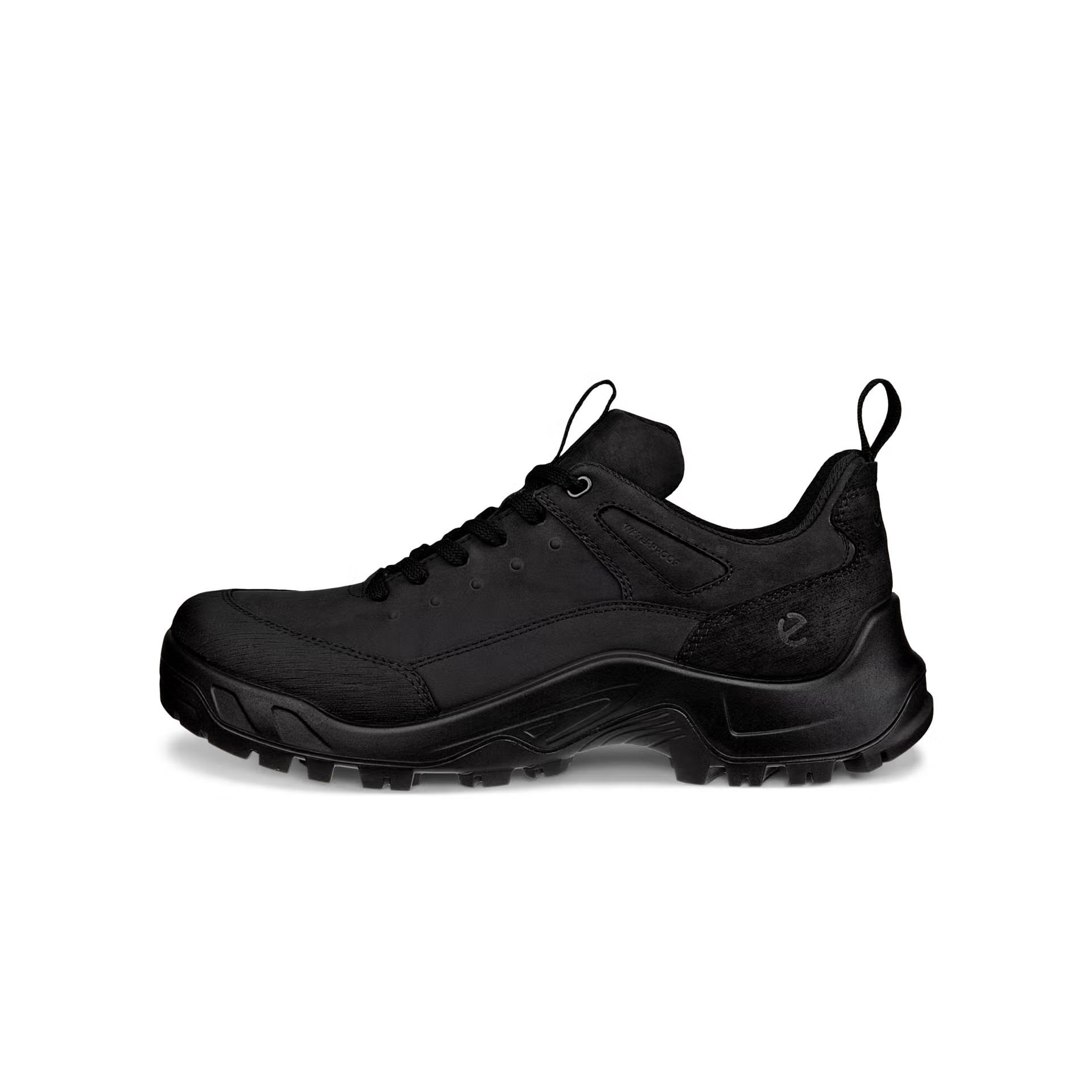 ECCO爱步登山鞋男款 轻盈减震牛皮耐磨户外跑鞋 越野822354