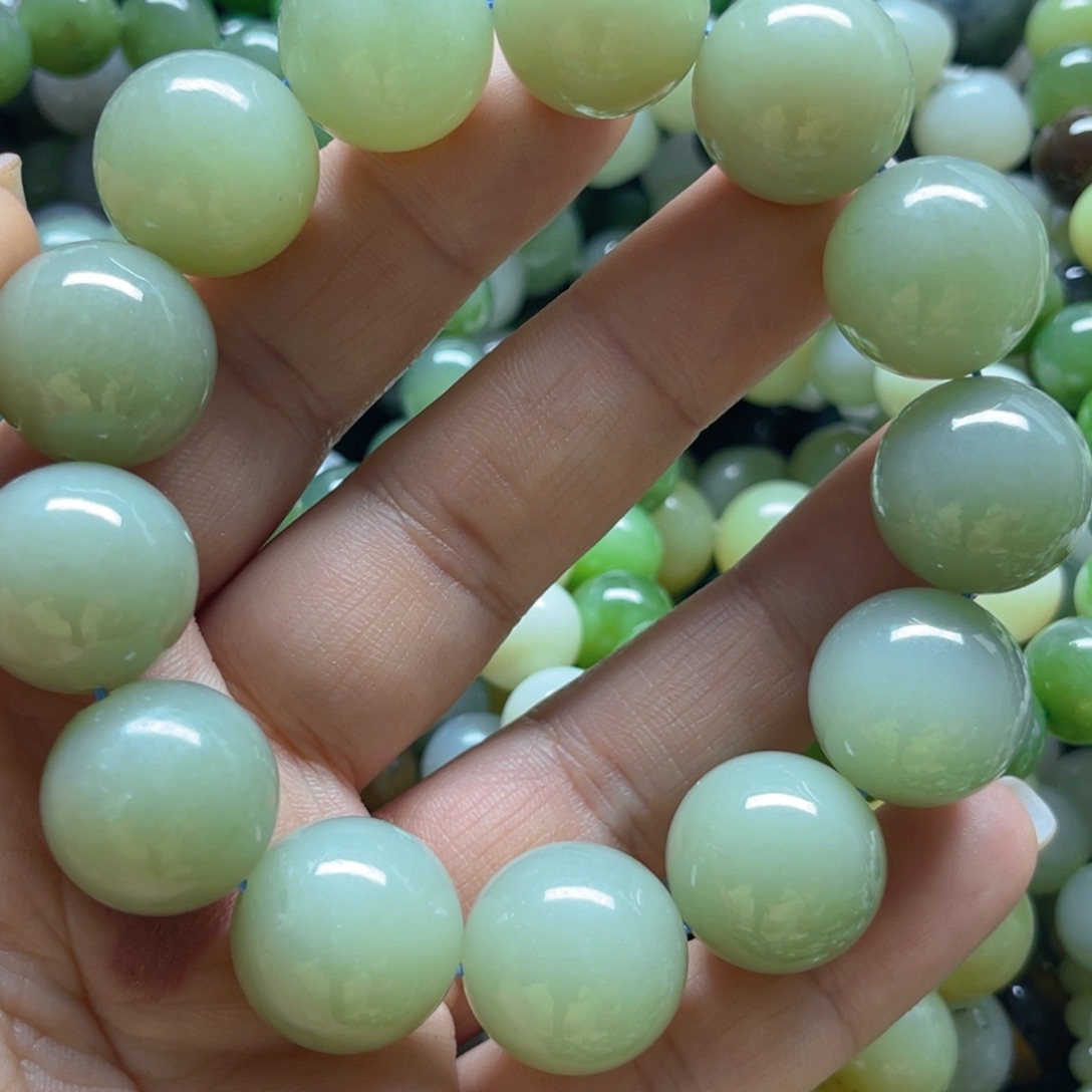 和田玉手链未镶嵌