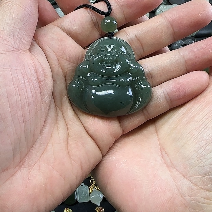 和田玉吊坠(不含链)未镶嵌