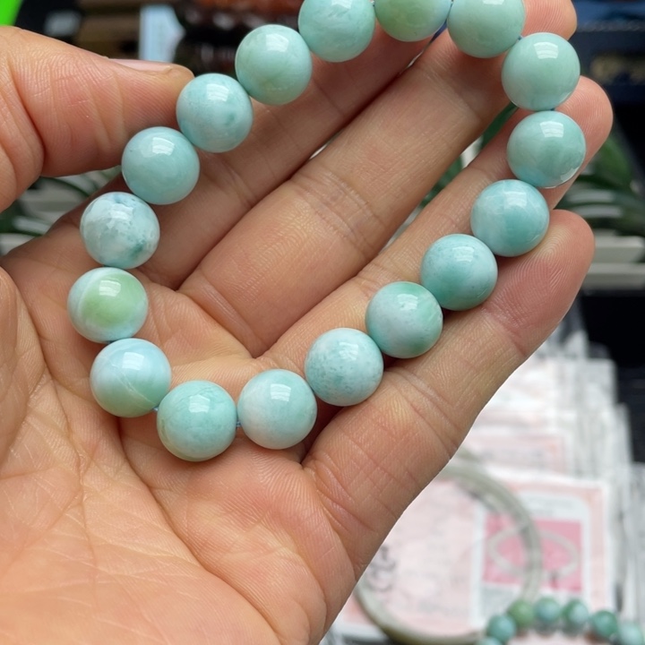 手链未镶嵌水晶海纹石手链12