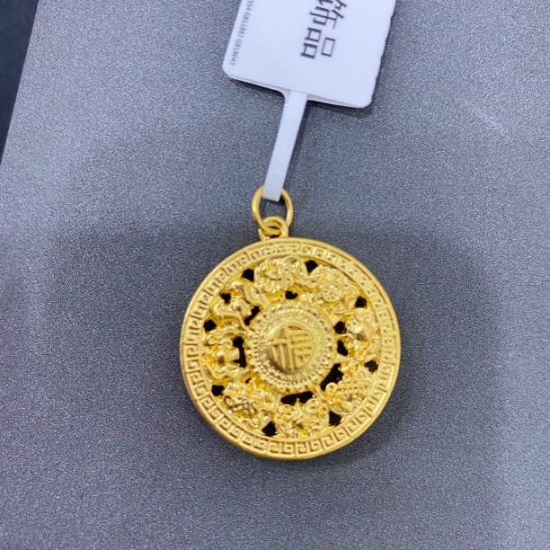 【莹莹专享】足金999投资金 八宝罗盘 GP 1.17 纳金添喜
