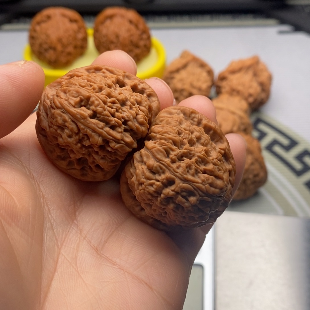 文玩核桃吊坠南疆石36