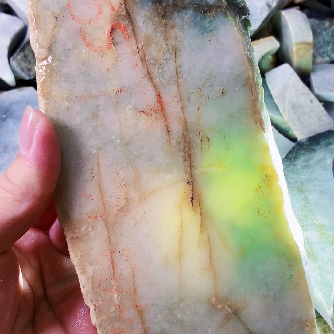 翡翠未镶嵌颈饰天然翡翠