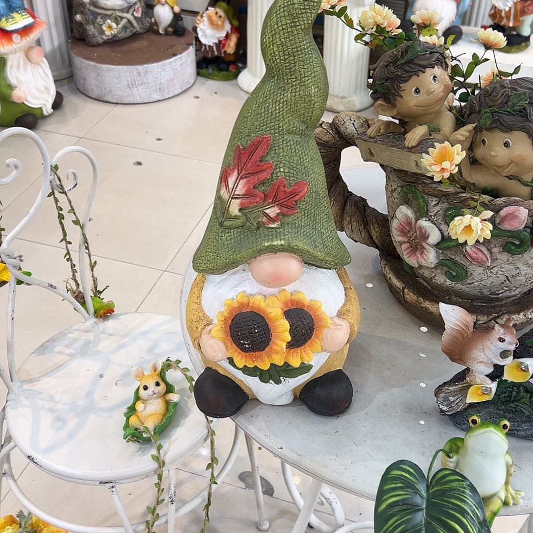 微瑕花园摆件红红火火